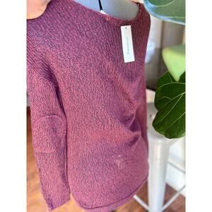 Harper Heritage Burgundy Knit Sweater | Women’s Size S | Francesca’s